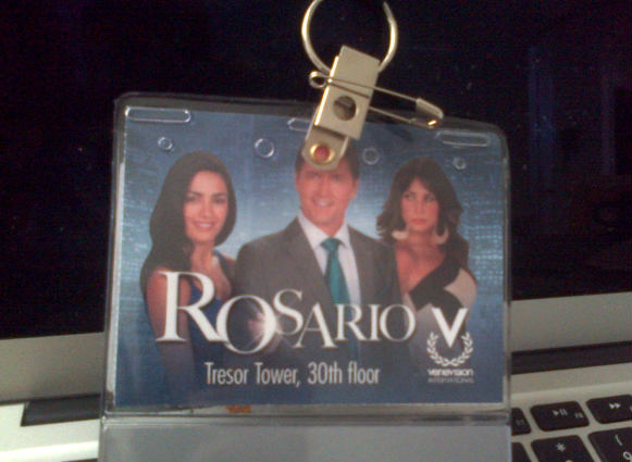 Yeah, we all gave each other that Lorena Rojas look