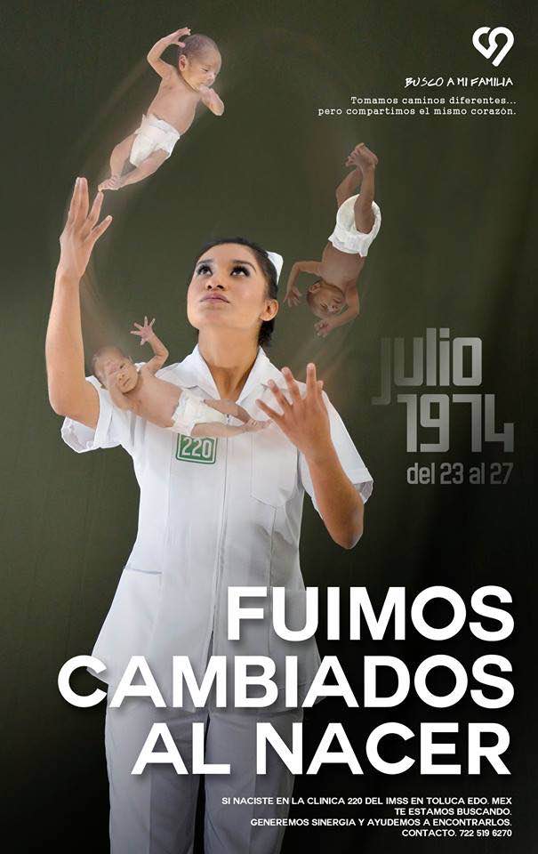 'Fuimos cambiados al nacer'