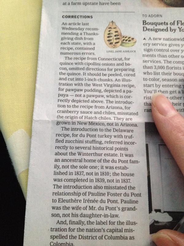 Dear 'New York Times': It's Columbia, not Colombia.