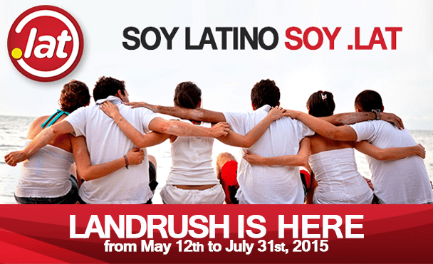 Soy Latino punto Soy punto LAT... what? 