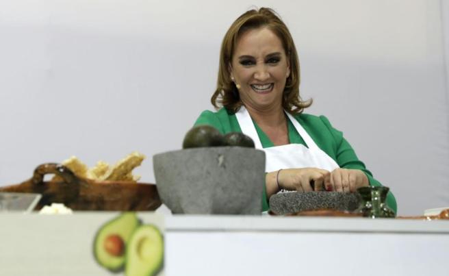 Claudia Ruiz Massieu was the lucky winner of the country's 2016 #RetoGuacamole